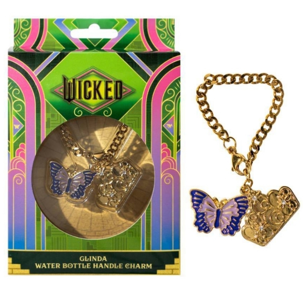 Gold Plated Glinda Handle Charm NIB Stanley Char Charm